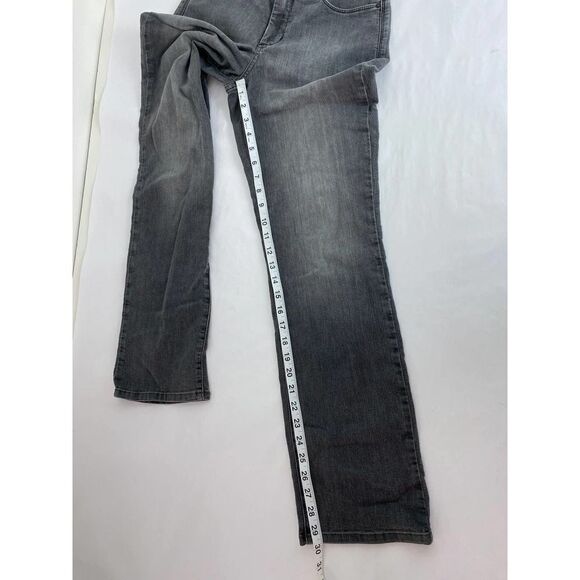 NYDJ Stretch Straight Jeans — Size 4 P - Picture 6 of 11
